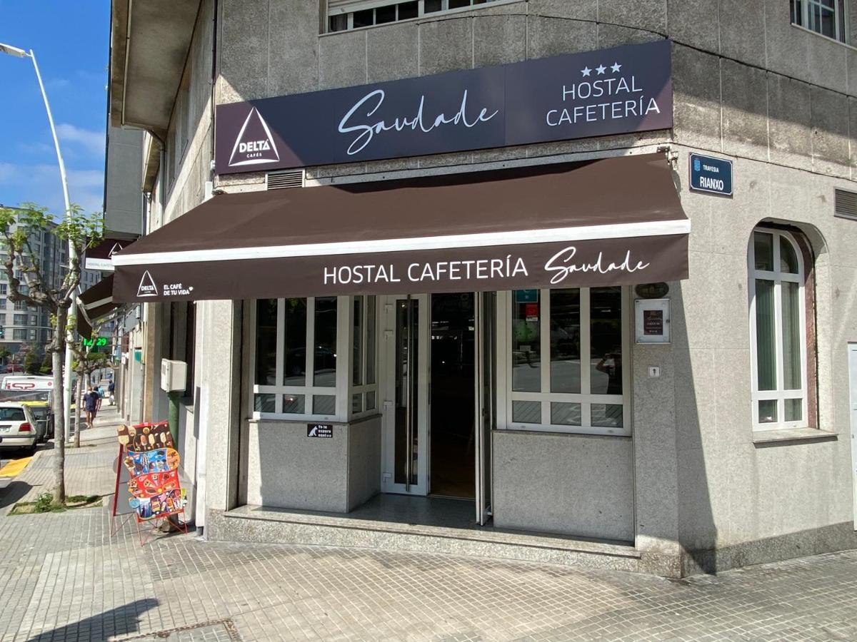Saudade Hostal Cafeteria 아 코루냐 외부 사진
