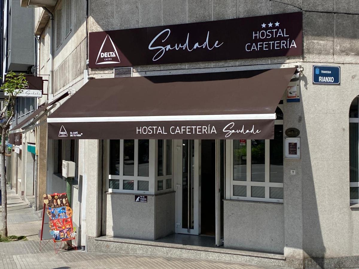 Saudade Hostal Cafeteria 아 코루냐 외부 사진