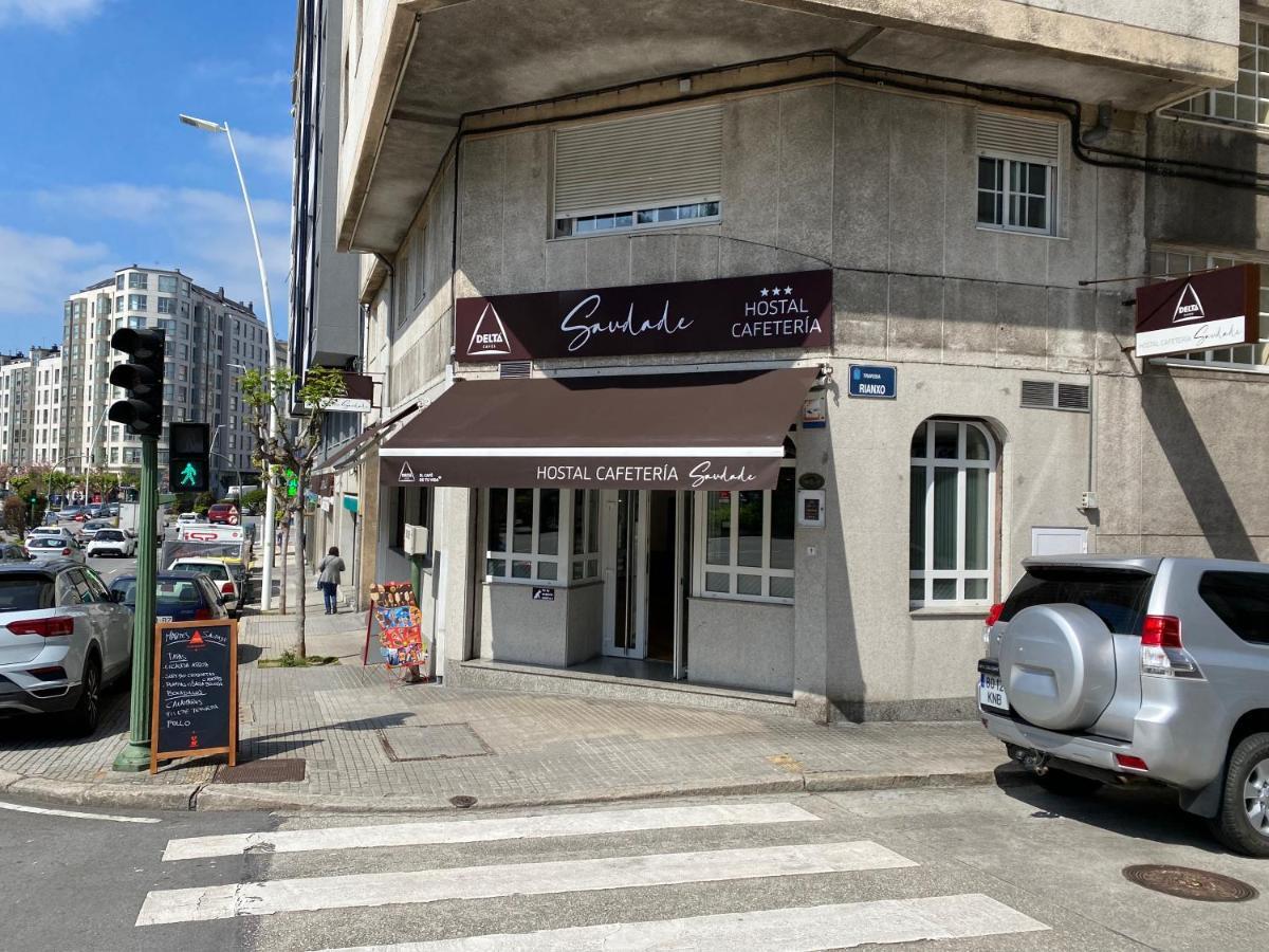Saudade Hostal Cafeteria 아 코루냐 외부 사진